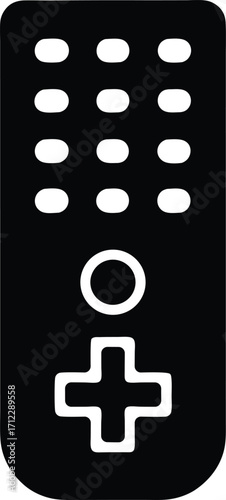 Remote care vector  icon.
