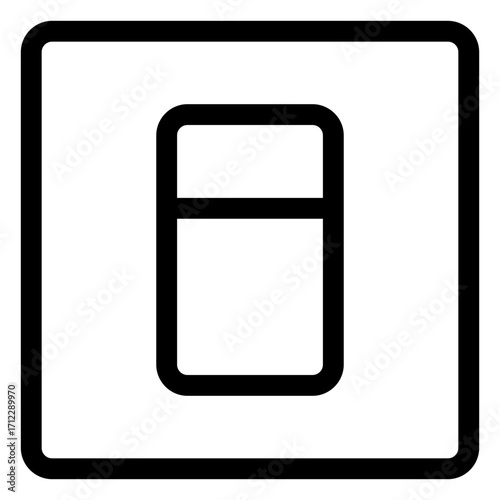 Stylish toggle switch design for user interface and app settings customization
