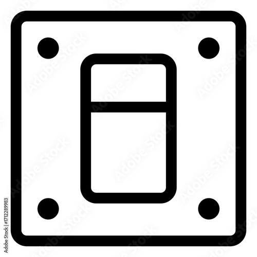 Toggle switch for activating and deactivating features in user interfaces and applications