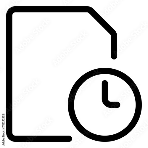 Stylish time clock design representing punctuality and time management for professional and personal use