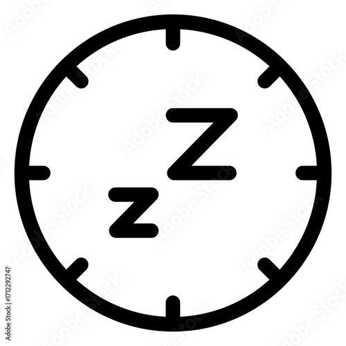 Relaxation and leisure time representation with a clock and serene elements for wellness and lifestyle themes