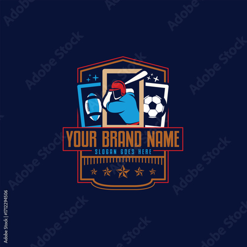 Modern and classic logo design for sports event ticket management for sports event, Betting site, Sports Betting, Sports and Games brand.