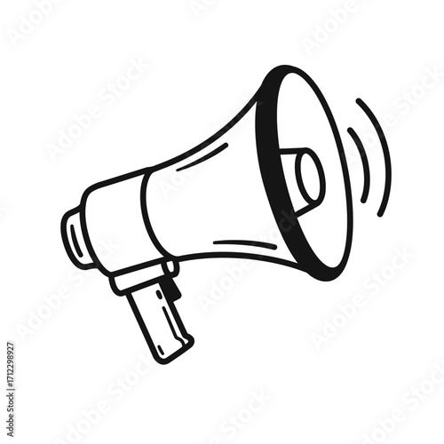 megaphone, loudspeaker, announcement, communication, voice, amplify, broadcast, volume, message, sound, speaker, shout, alert, publicity, rally, awareness, campaign, media, outreach, promotion, activi