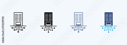 Building Aautomation Multiple Style Icon Collection