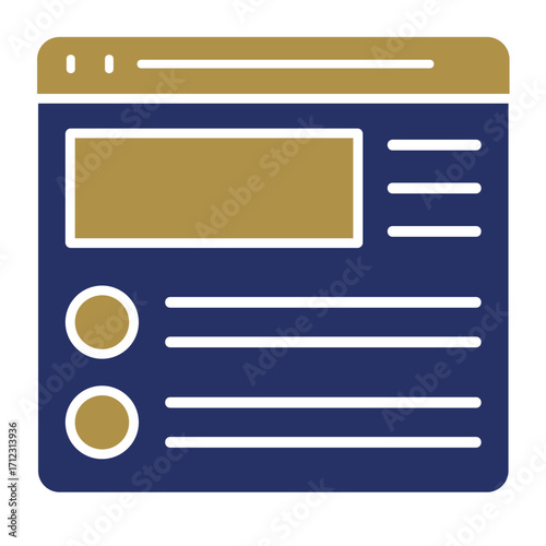 Website  Icon Element For Design	