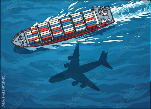 Trade Routes of Sea and Sky