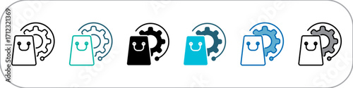 Consumption Single Icon Pack Multistyle Illustration
