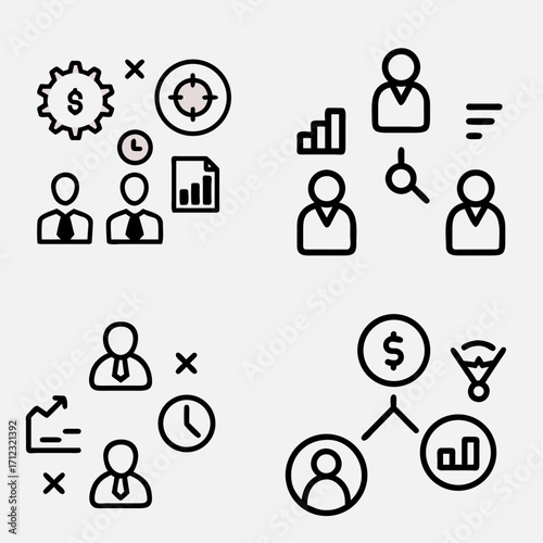 Business and finance Icons & Symbols
