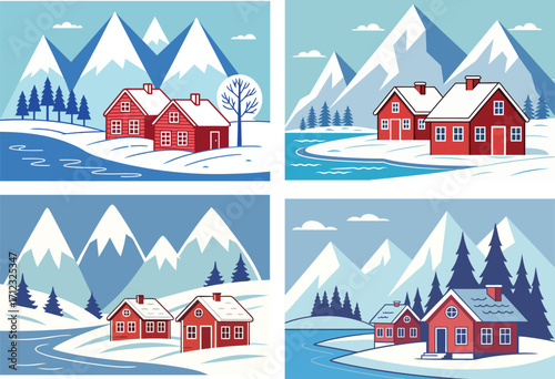 home icon set design vector 