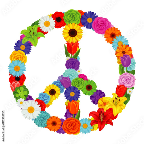 alphabet of flowers