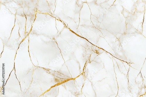 Minimalist background of luxurious white marble texture with soft golden veins, perfect for text overlay, clean and elegant, high resolution, seamless pattern