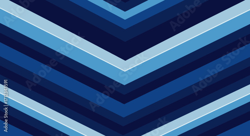 Abstract pattern with blue stripes forming a flat vector background  