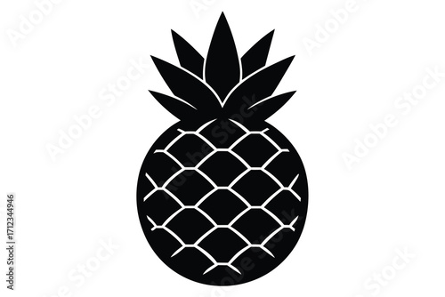 pineapple vector illustration
