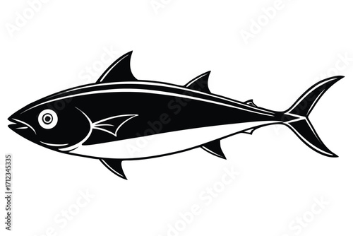 fish on a white background