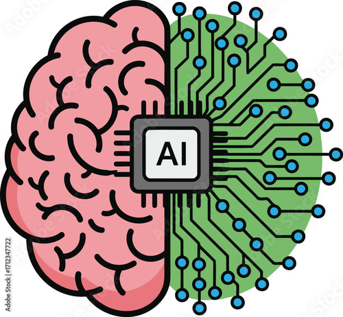 Exploring the intersection of human intellect and artificial intelligence with a neural network design