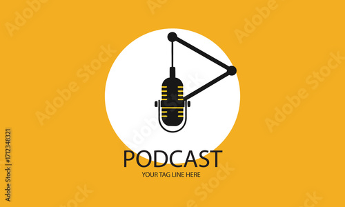 Announcing your podcast with a dynamic microphone, great for music and speaking engagement content
