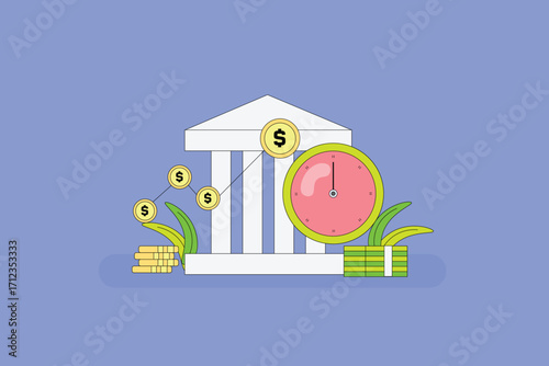 Saving with a bank and investing in financial schemes leads to substantial financial growth over time.