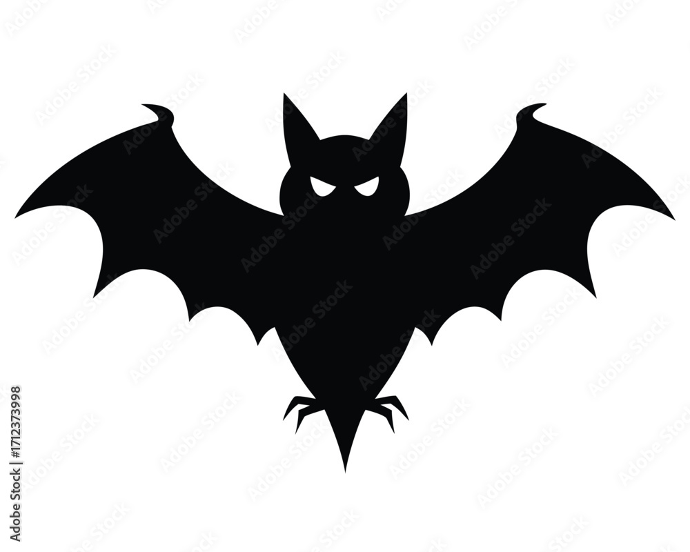 Fototapeta premium Spooky Halloween Vector Design with Creepy Elements