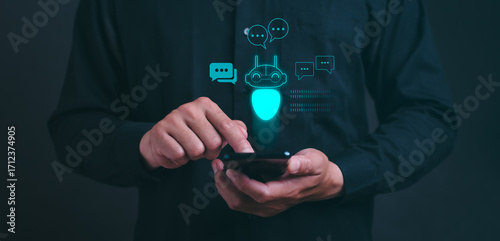 Revolutionizing business communication through ai virtual assistants mobile technology solutions for digital support in online applications