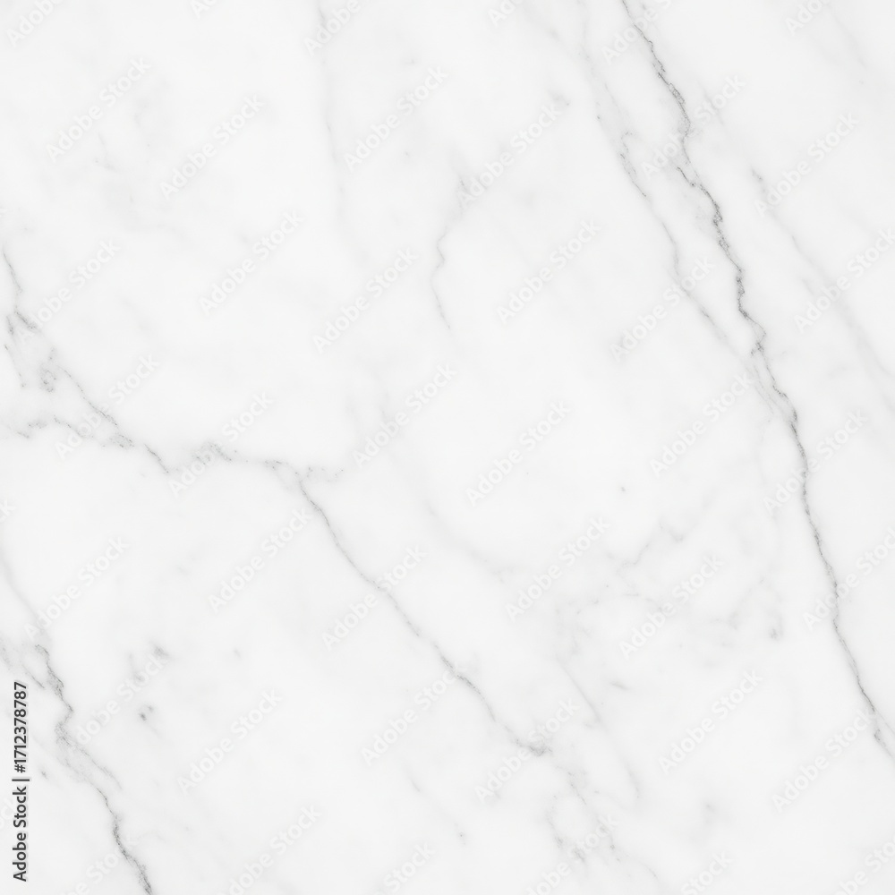 Fototapeta premium Elegant white marble texture with subtle gray veins for modern design projects