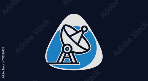 Satellite Dish Antenna Communication Technology.