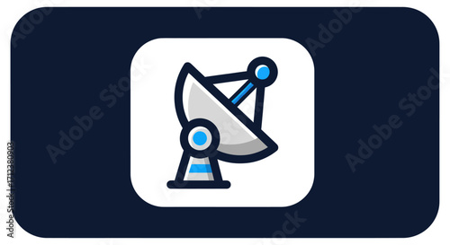 Satellite dish antenna technology communication system radio telescope space exploration modern technology wireless communication.