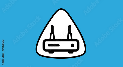 Wireless Router Network Device Technology.