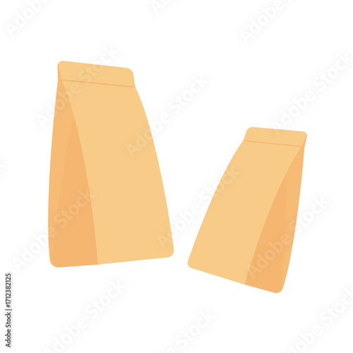 vector food wrapping paper mockup design