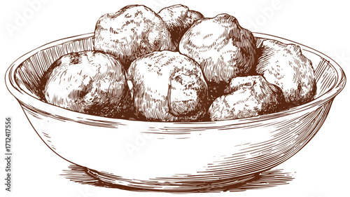 Delicious Dutch Oliebollen Doughnuts in Traditional Setting