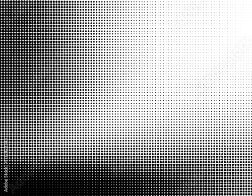 flat halftone