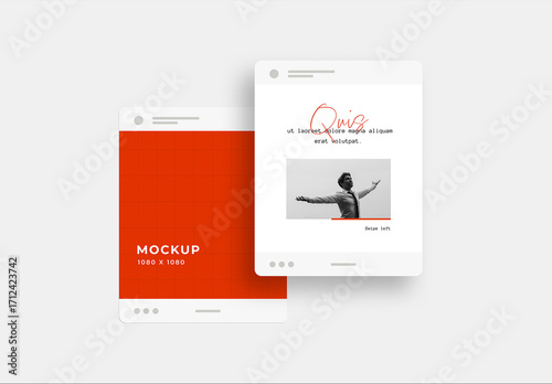 Mockup For Social Media Posts