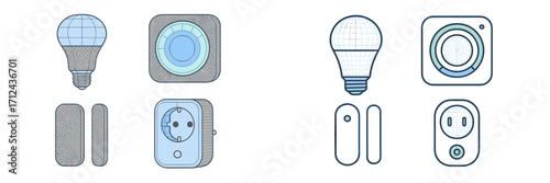 Various smart home devices showcasing modern technology for improved convenience and efficiency