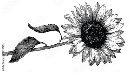Detailed Engraving Style Vector Illustration of Antique Design Elements