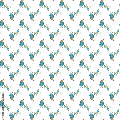 Adorable repeating pattern featuring playful cartoon giraffes perfect for children's projects fabric design nursery decor and whimsical creative uses.