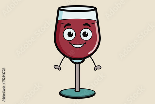 glass of red wine