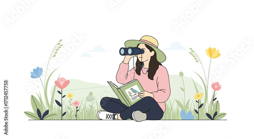 Birdwatching Amidst Nature: A Sunny Adventure and Exploration for Everyone