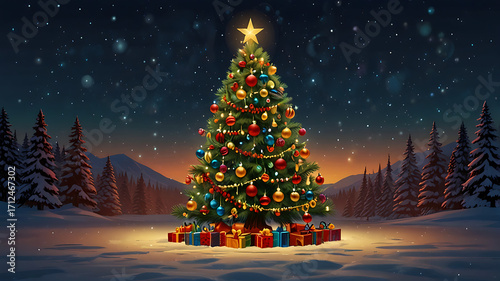 light bulb on black background