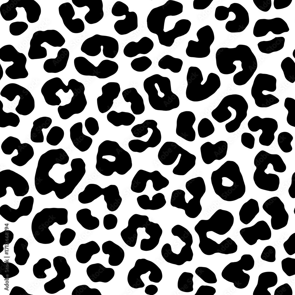 leopard animal skin seamless pattern, vector illustration leopard animal skin seamless pattern, vector illustration