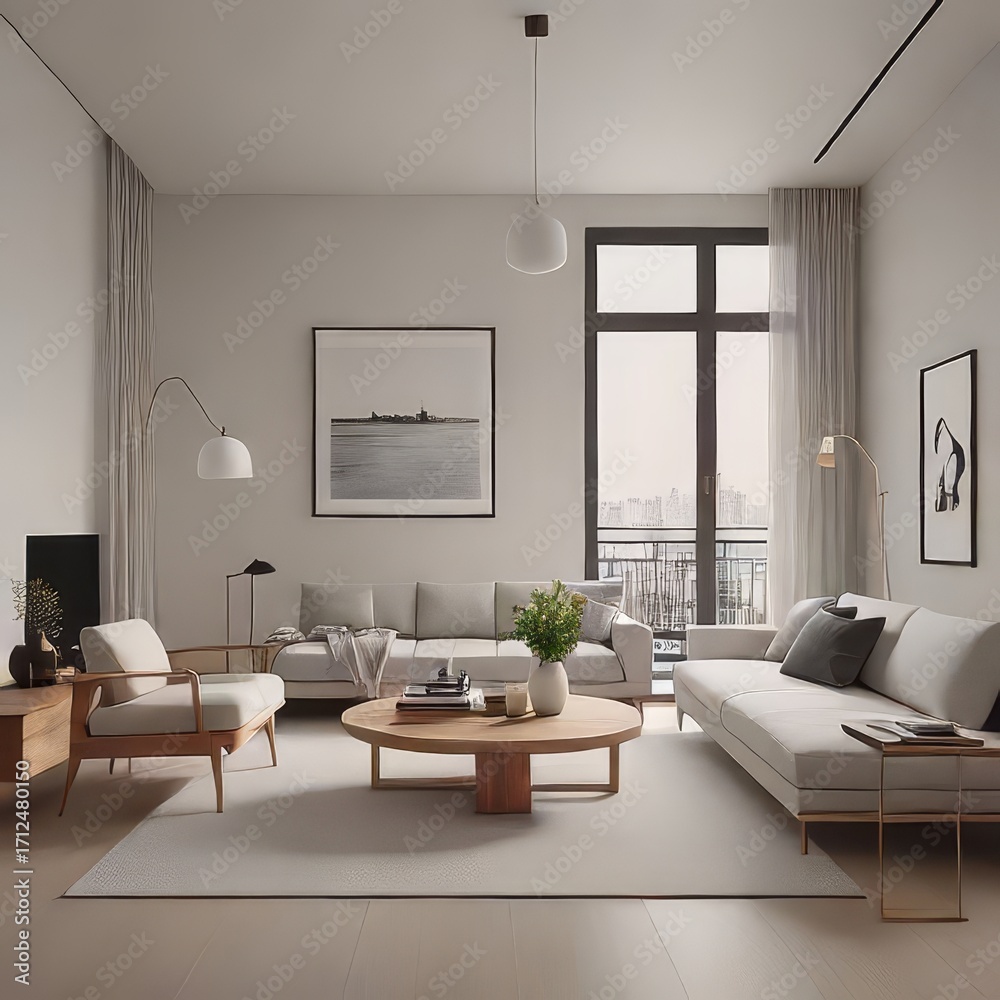 Fototapeta premium modern living room