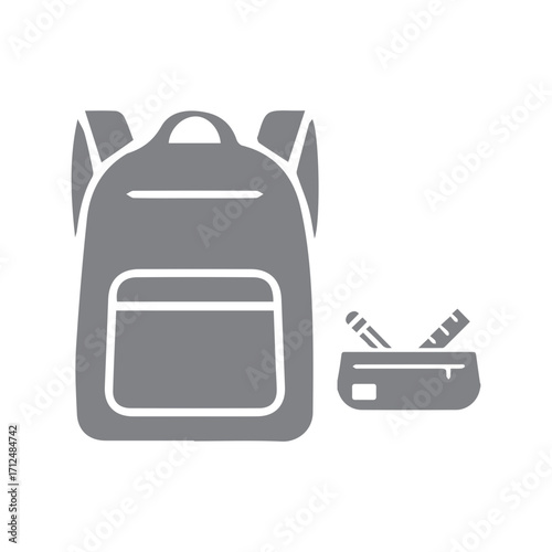 Backpack and Pencil Case