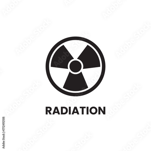 Radiation Hazard Warning Sign