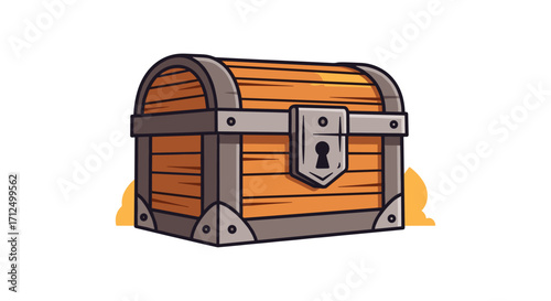 Discover the mystery of the ancient wooden treasure chest.