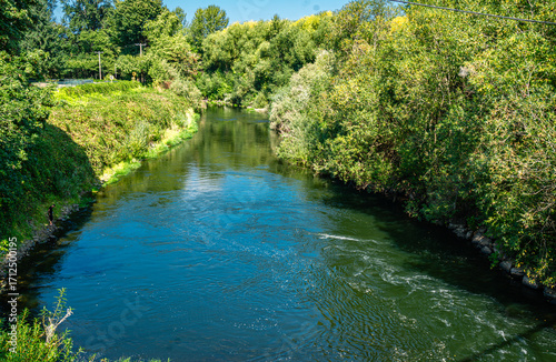 Fotografie Downtown Kent River