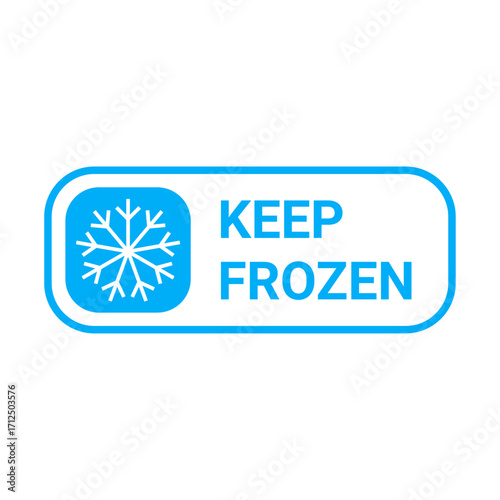 Frozen Food Cold Storage Thermometer Sign