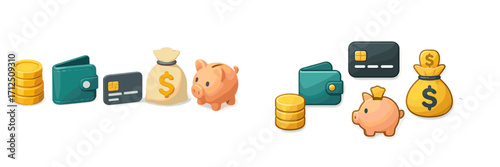 Managing finances through saving, spending, and investing with different tools and strategies