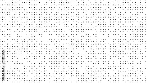 Abstract digital pattern with scattered dots creating a textured background