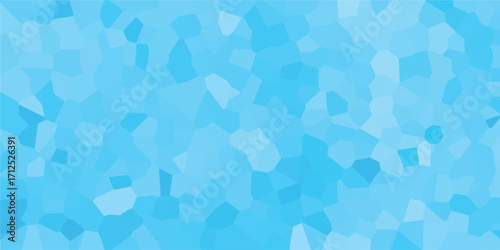 Mosaic design in shades of blue, a patterned illustration with varied light and dark hues featuring a geometric and organic appearance suitable for various applications