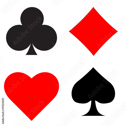 Gralny cards. Vector symbols