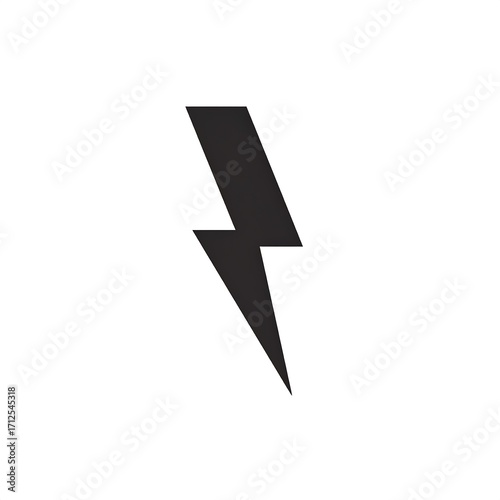 Free Download Simple lightning bolt graphic - GFXLoad