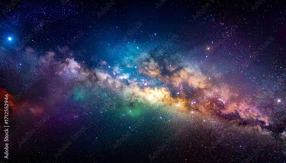 Obraz premium A cosmic explosion radiates orange and white light across a planetary horizon—swirling nebulae and a shadowed planet evoke creation, destruction, and the surreal pulse of interstellar drama.